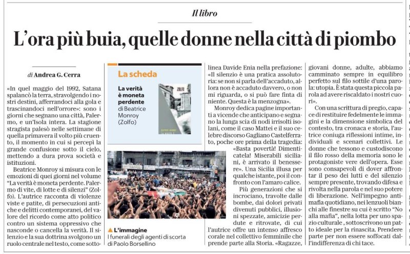 La verità è moneta perdente